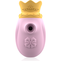 INTENSE - CLITORIS STIMULATOR 10 SUCTION AND LICKING MODES - PINK