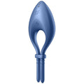 SATISFYER - BULLSEYE RING VIBRATOR APP BLUE