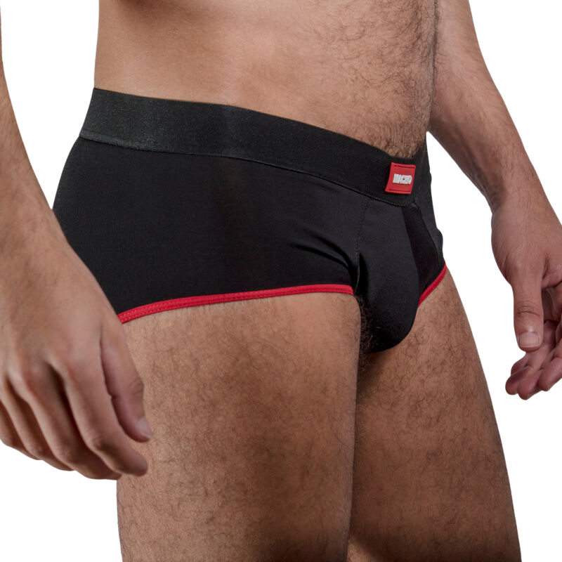 MACHO - MS24A CALZONCILLO BRIEF DARK AMARILLO L