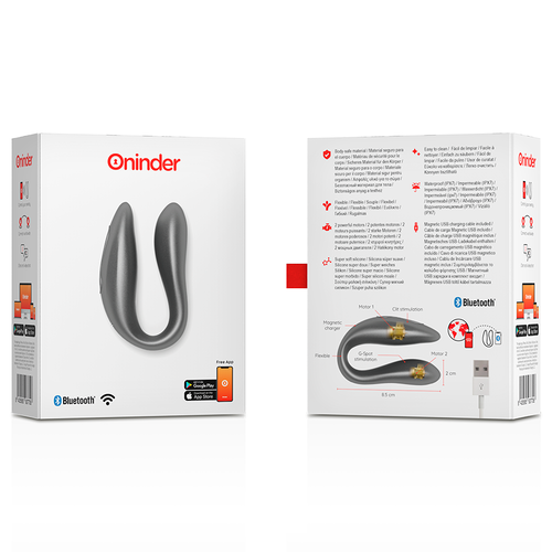 ONINDER - LISBOA ESTIMULADOR PUNTO G & CLÍTORIS - APP GRATUITA