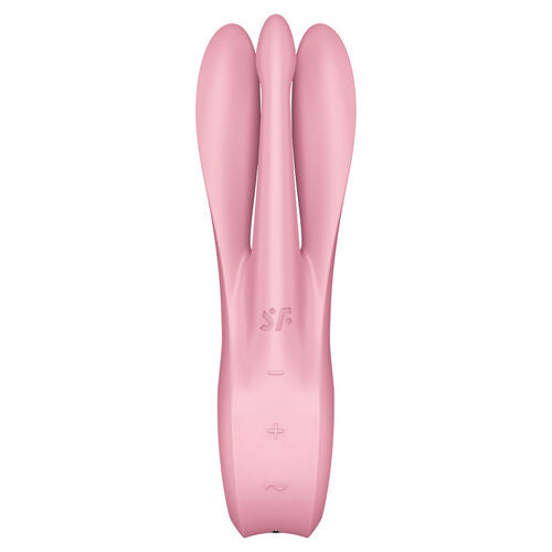 SATISFYER - THREESOME 1 VIBRADOR rosa