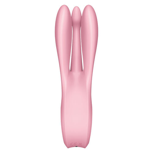 SATISFYER - THREESOME 1 VIBRADOR rosa
