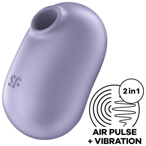SATISFYER - PRO TO GO 2 ESTIMULADOR Y VIBRADOR DOBLE