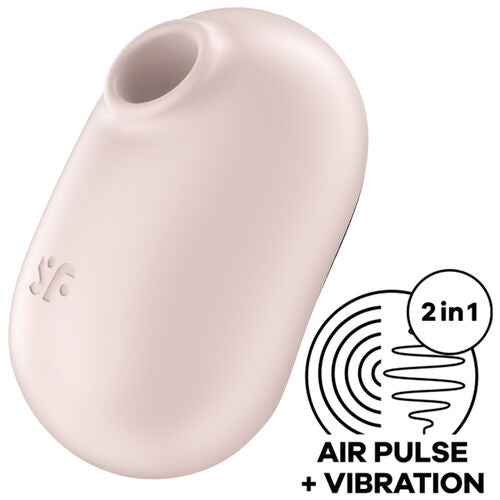 SATISFYER - PRO TO GO 2 ESTIMULADOR Y VIBRADOR DOBLE