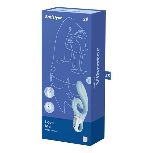 SATISFYER - LOVE ME VIBRADOR RABBIT