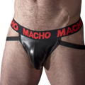 MACHO - MX25RC JOCK CUERO ROJO XL