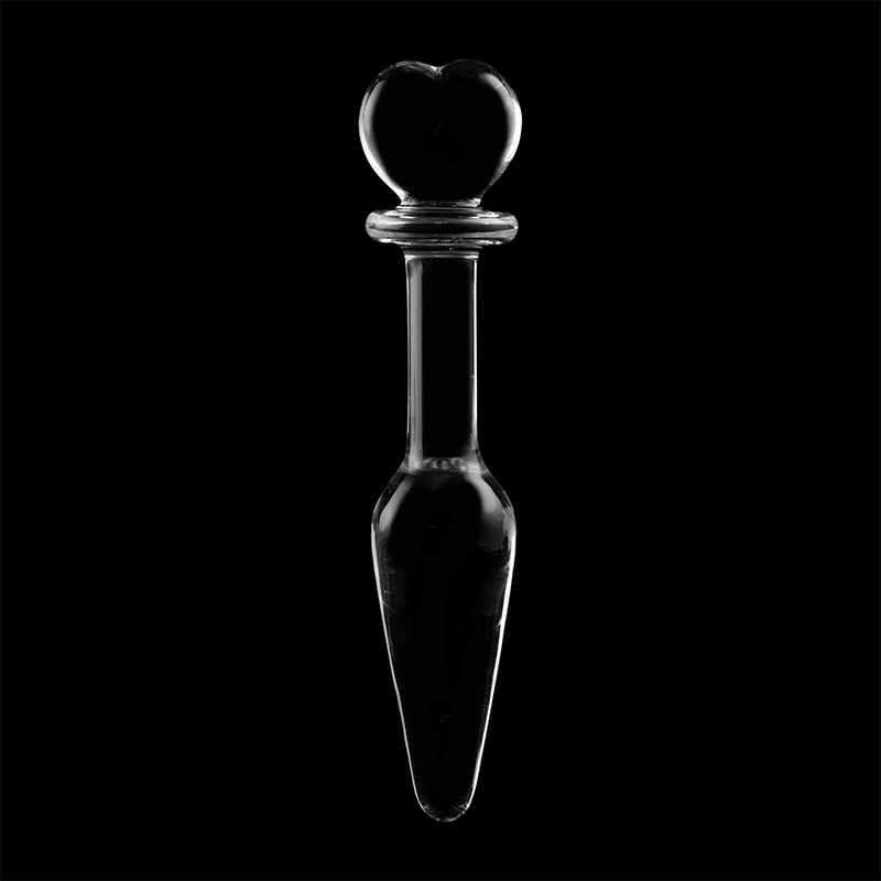 NEBULA SERIES BY IBIZA - MODELO 7 PLUG CRISTAL TRANSPARENTE 13.5 CM -O- 3 CM