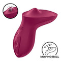 SATISFYER - EXCITERRR LAY-ON CLITORIS BERRY VIBRATOR