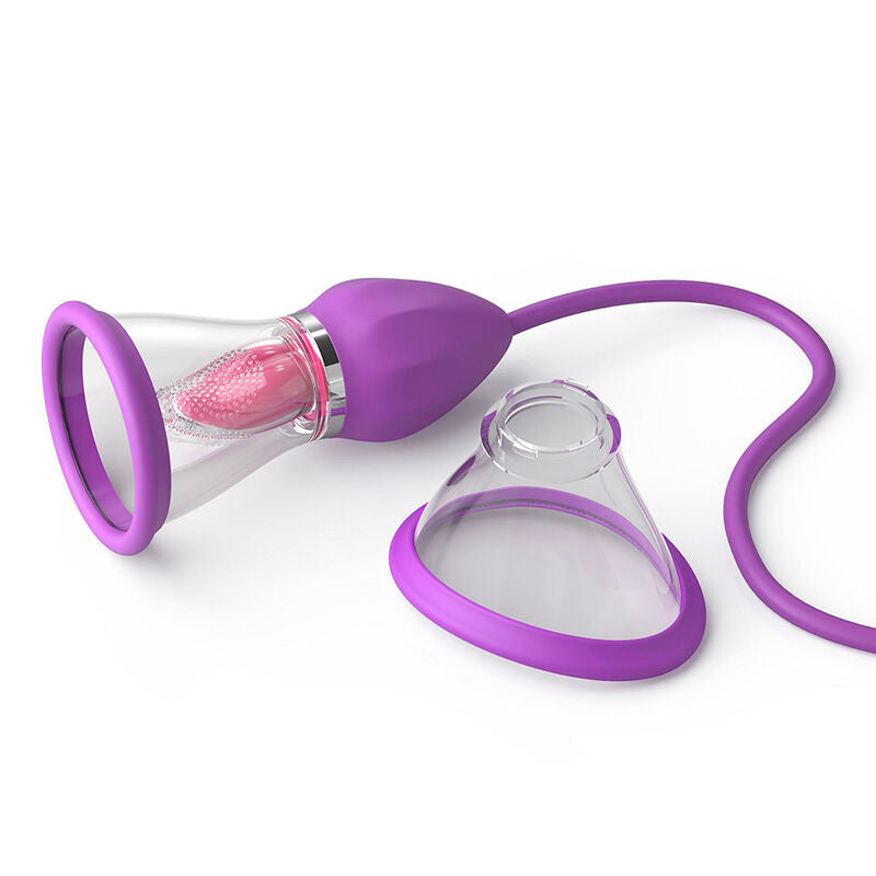 FANTASY FOR HER - ULTIMATE PLEASURE MAX SUCTION HOSE WITH STIMULATING TONGUE PURPLE
