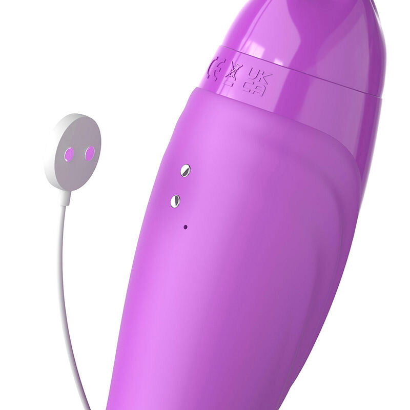 FANTASY FOR HER - ULTIMATE PLEASURE MAX SUCTION HOSE WITH STIMULATING TONGUE PURPLE