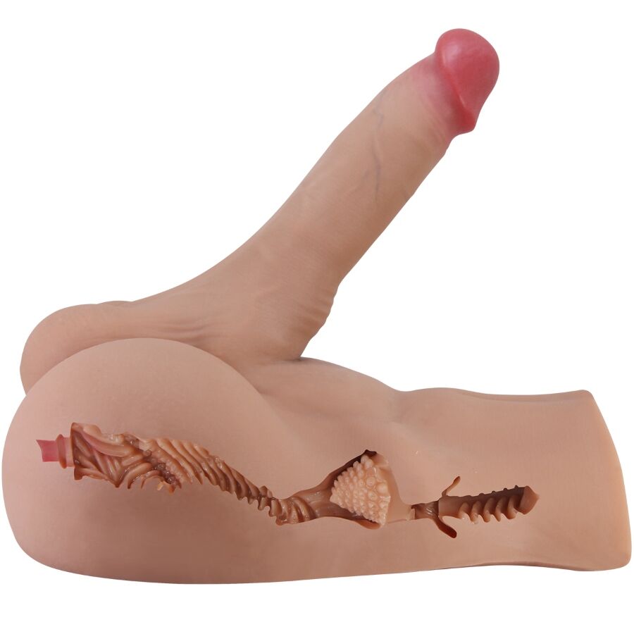 CRAZY BULL - RHYNE BACK REALISTIC NATURAL MASTURBATOR