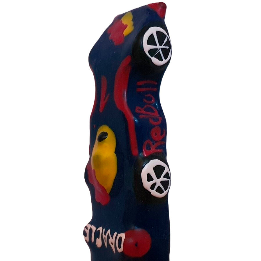 CONDOMERIE - HANDPAINTED NOVELTY CONDOMS F1 RED BULL XL