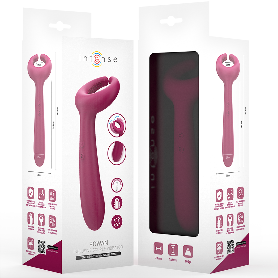 INTENSE - ROWAN INCLUSIVE VIBRADOR PAREJA