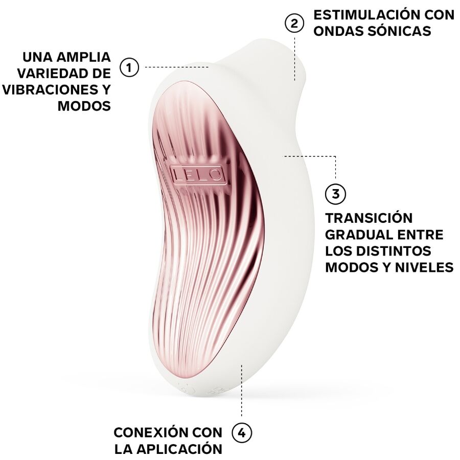 LELO - MASAJEADOR SÓNICO DE CLÍTORIS
