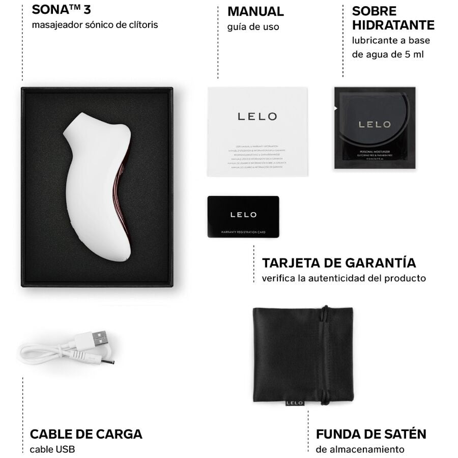 LELO - MASAJEADOR SÓNICO DE CLÍTORIS