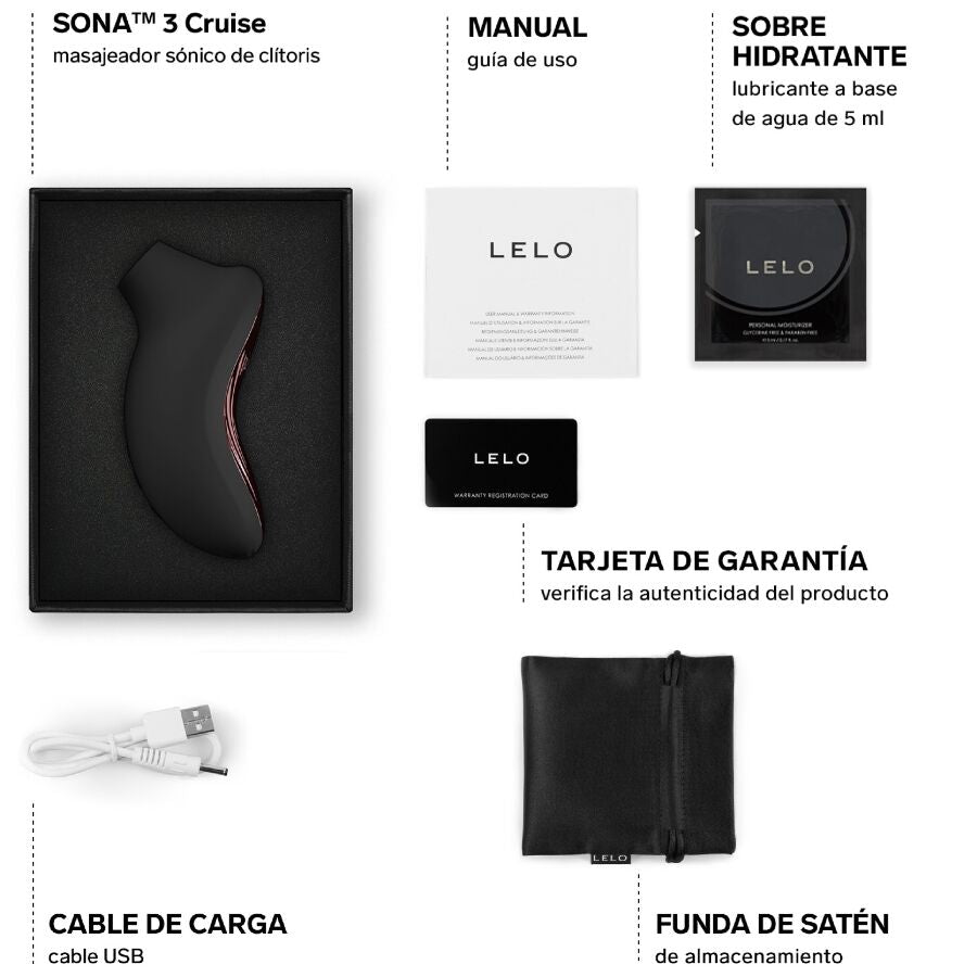 LELO -  MASAJEADOR SÓNICO DE CLÍTORIS
