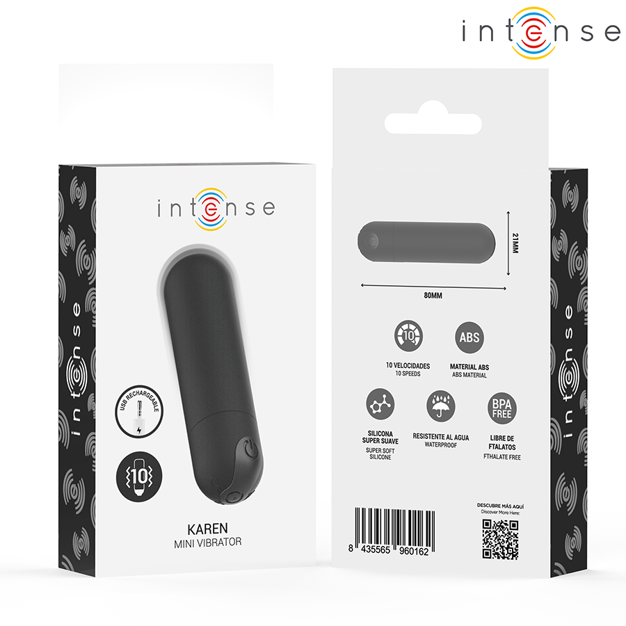 INTENSE - MINI BALA VIBRADORA RECARGABLE