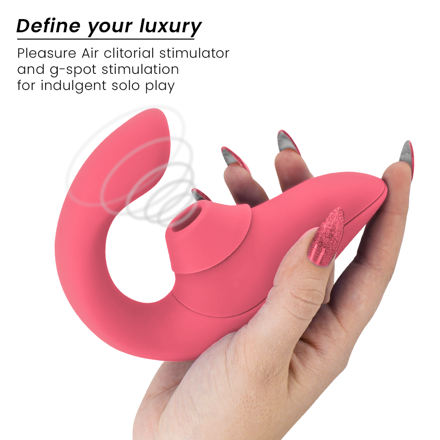 WOMANIZER - BLEND RABBIT VIBRATOR STIMULATOR VIBRANT ROSE