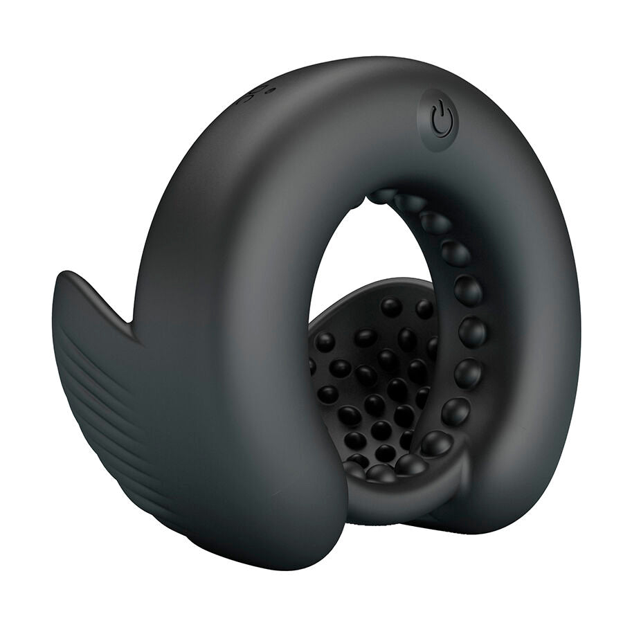 PRETTY LOVE - QUENTIN PENIS RING WITH TESTICULAR STIMULATOR