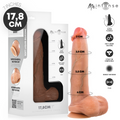 MR INTENSE - BRUCE S SILICONE DILDO WITH TESTICLES 17.8 CM -Ø- 4 CM