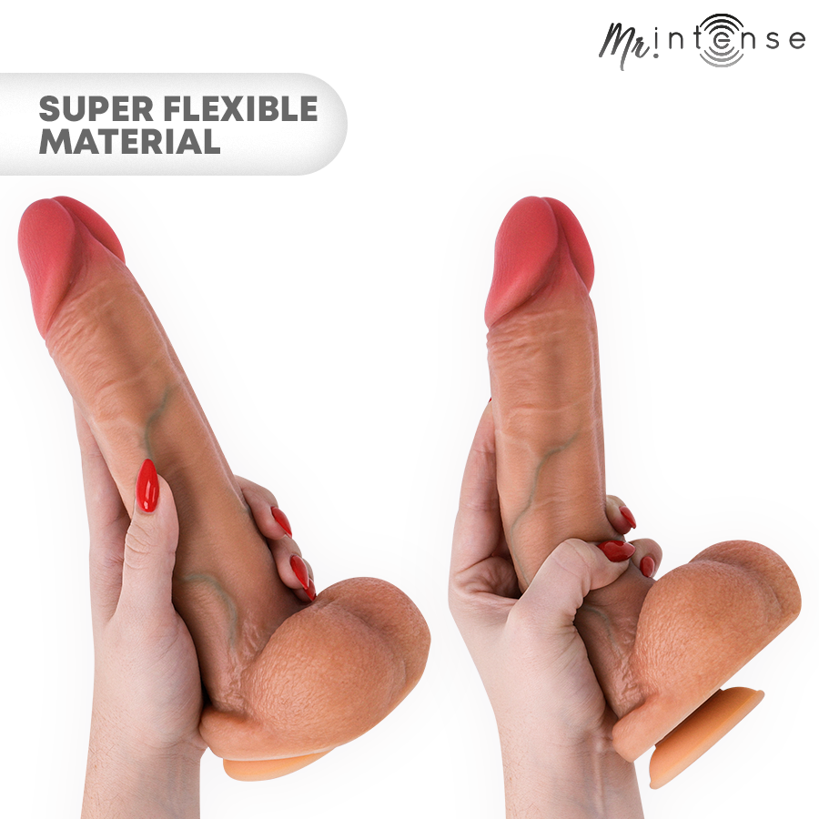 MR INTENSE - GARY XL ULTRA-REALISTIC SILICONE COCK WITH TESTICLES 25.5 CM -Ø- 5.1 CM