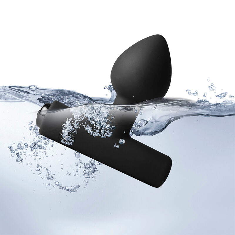 ROCKS-OFF - NOVA ASTRYX PREMIUM PLUG ANAL RECARGABLE 16 FUNCIONES NEGRO