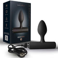 ROCKS-OFF - NOVA SOLARIS PLUG ANAL FINO RECARGABLE 16 FUNCIONES NEGRO