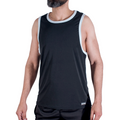 MACHO - CMV004 CAMISETA GYM NEGRA S/M