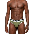 MACHO - MCH013 SLIP VERDE MILITAR S