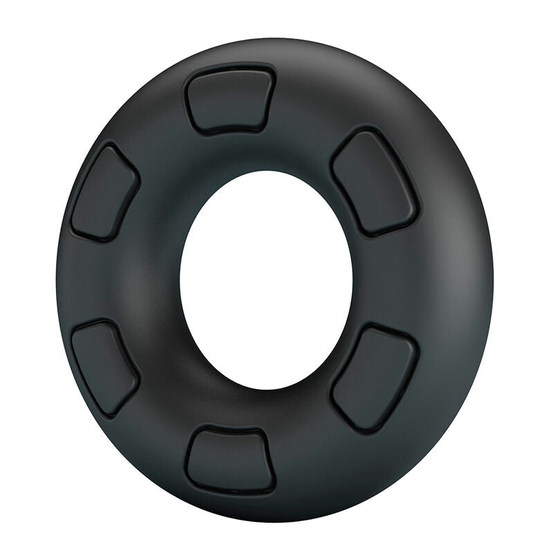 CRAZY BULL - BERTRAM SUPER SOFT SILICONE COCK RING BLACK