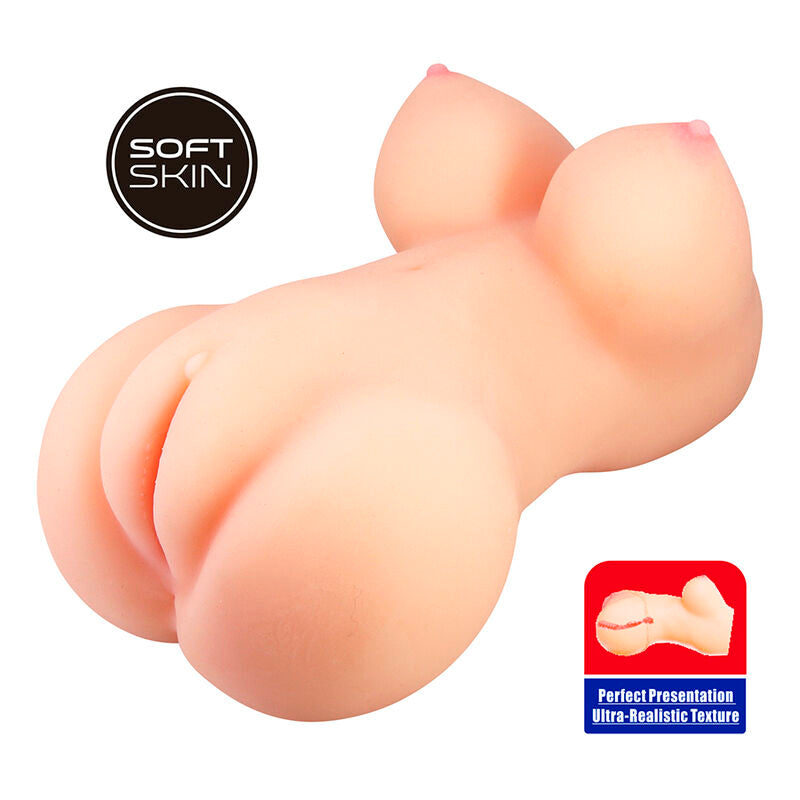 CRAZY BULL - METTE REALISTIC ASS AND VAGINA MASTURBATOR FLESH