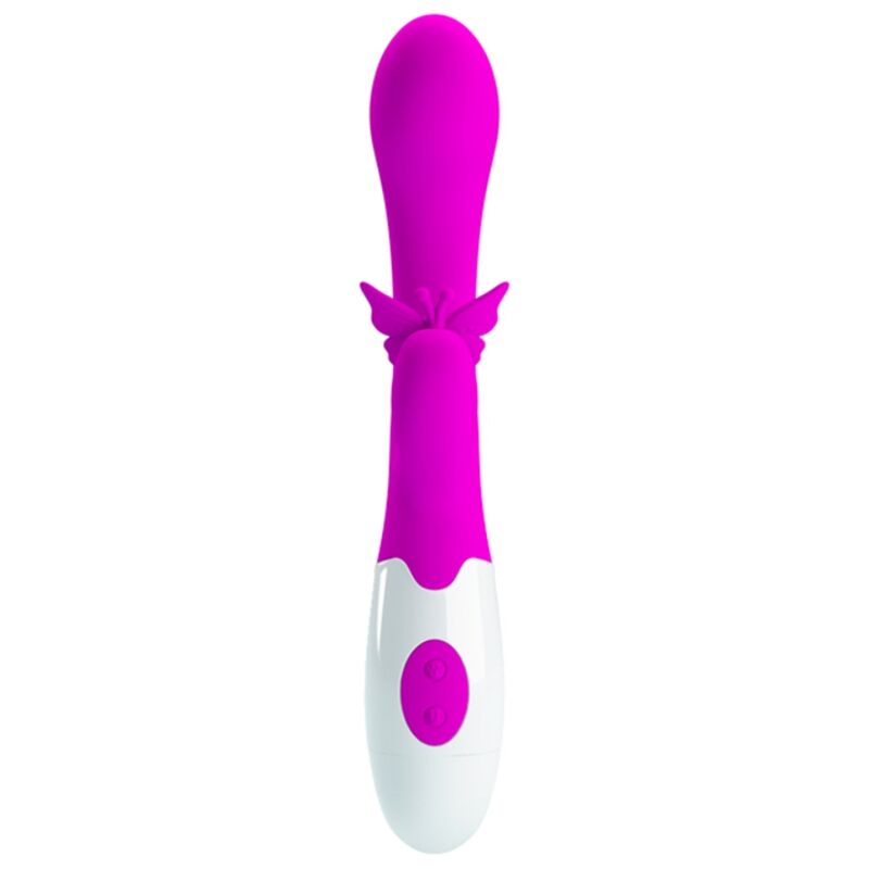 PRETTY LOVE - BUTTERFLY KISS 30 FUNCTION RABBIT VIBRATOR PURPLE