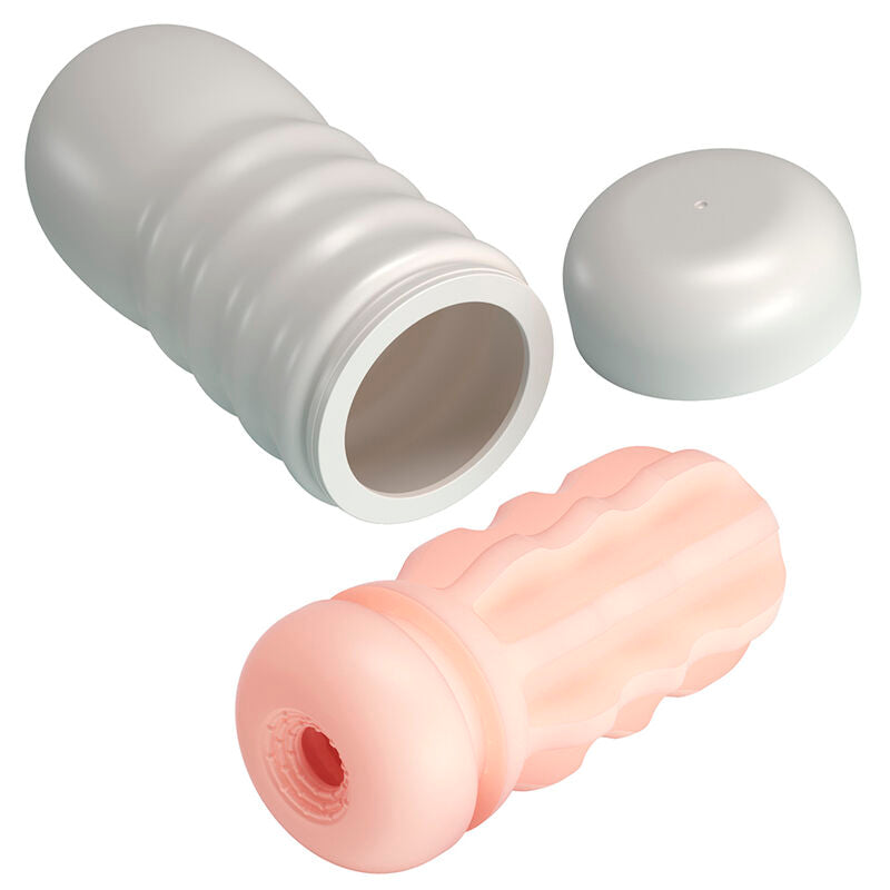 PRETTY LOVE - SHERRY VAGINA MASTURBATOR WITH SUCTION CUP AND INTERNAL TEXTURES
