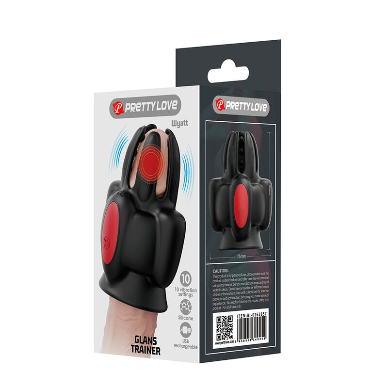PRETTY LOVE - WYATT RECHARGEABLE AUTOMATIC MASTURBATOR CLASS TRAINER