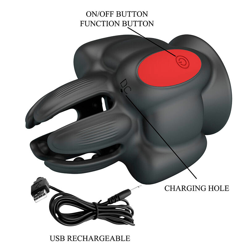 PRETTY LOVE - WYATT RECHARGEABLE AUTOMATIC MASTURBATOR CLASS TRAINER