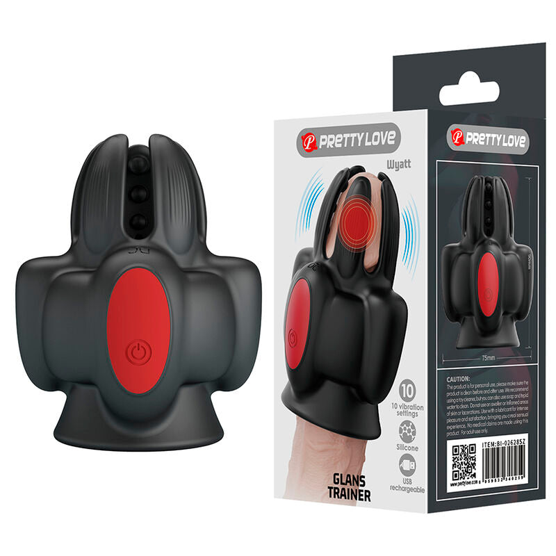 PRETTY LOVE - WYATT RECHARGEABLE AUTOMATIC MASTURBATOR CLASS TRAINER