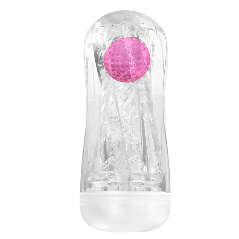 PRETTY LOVE - 360º TEXTURED MASTURBATION CUP CLEAR