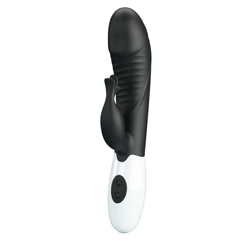 PRETTY LOVE - RASMUSSEN 30 FUNCTION RABBIT VIBRATOR BLACK
