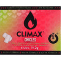 WUG Climax - Functional chewing gum with Maca, Damiana and Ginseng to enhance desire and intimate vitality. BLISTER 8 UNITS