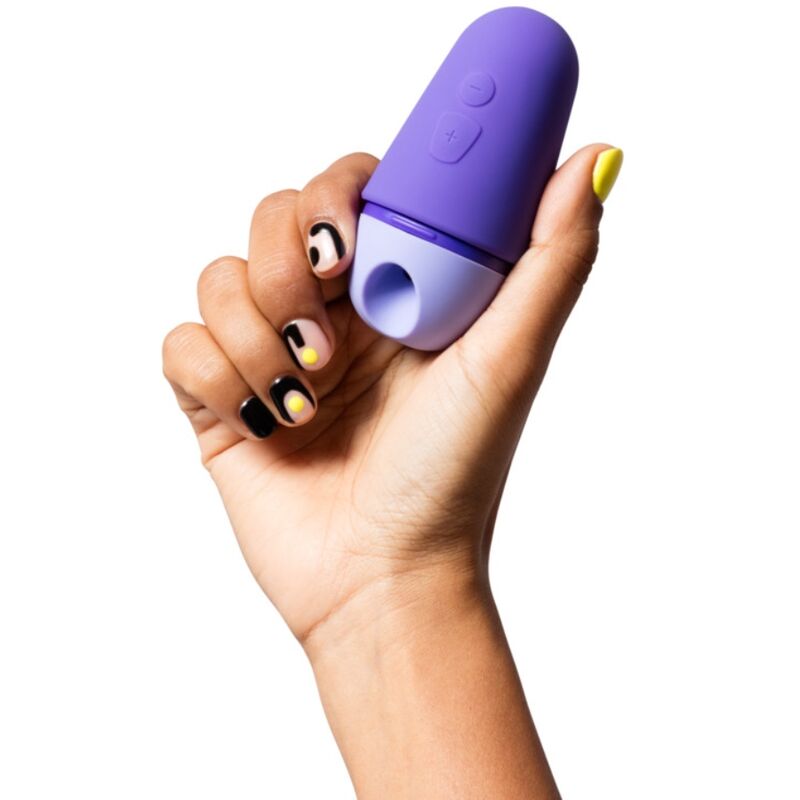 ROMP - FREE X CLITORAL STIMULATOR WITH LID 10 LEVELS RECHARGEABLE PURPLE