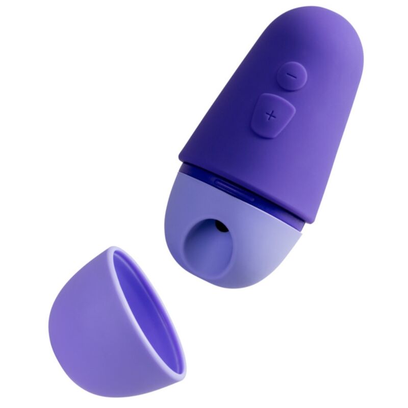 ROMP - FREE X CLITORAL STIMULATOR WITH LID 10 LEVELS RECHARGEABLE PURPLE