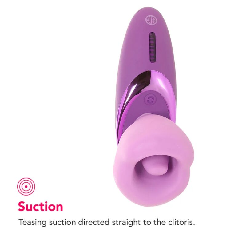 FANTASY FOR HER - PLEASURE SUCKER VIBRATOR PURPLE