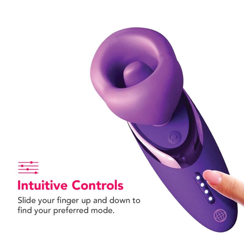 FANTASY FOR HER - PLEASURE SUCKER VIBRATOR PURPLE