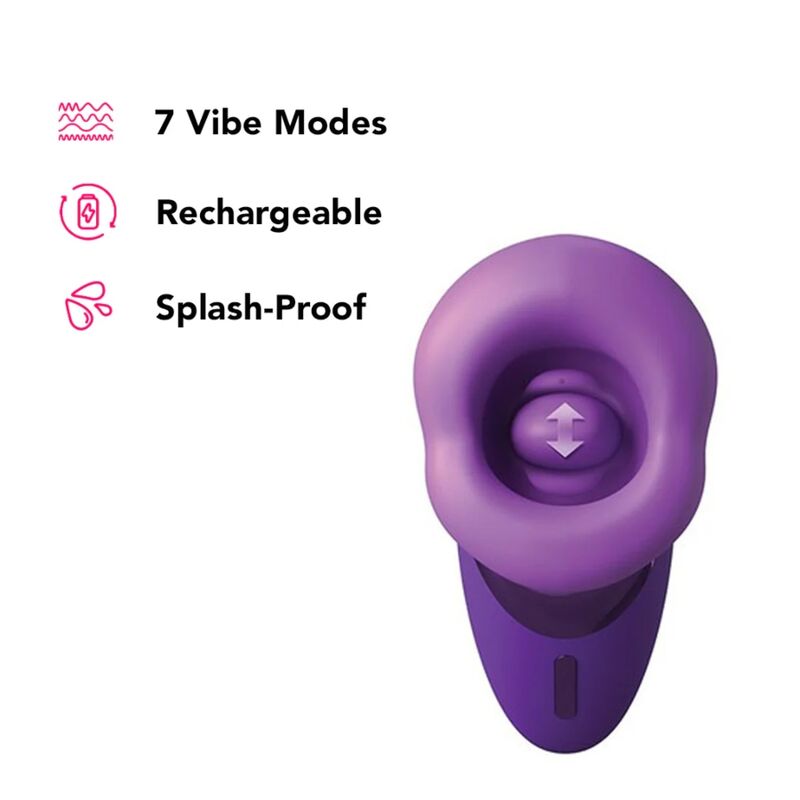 FANTASY FOR HER - PLEASURE SUCKER VIBRATOR PURPLE