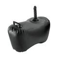 FETISH FANTASY SERIES - BODY DOCK INFLATABLE LOVE SEAT WITH DILDO 69.2 CM BLACK