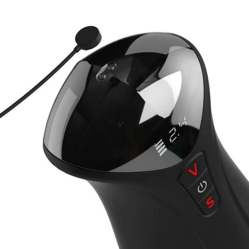 PDX ELITE - FAP-O-MATIC PRO XL AUTOMATIC VIBRATING STROKER BROWN 34.9 CM