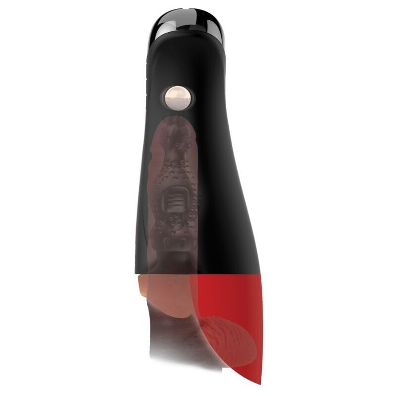 PDX ELITE - FAP-O-MATIC PRO XL AUTOMATIC VIBRATING STROKER BROWN 34.9 CM