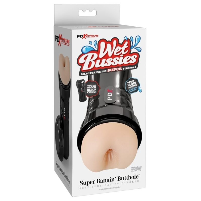 PDX EXTREME - WET BUSSIES SUPER BANGIN' BUTTHOLE ANAL STROKER 20.8 CM