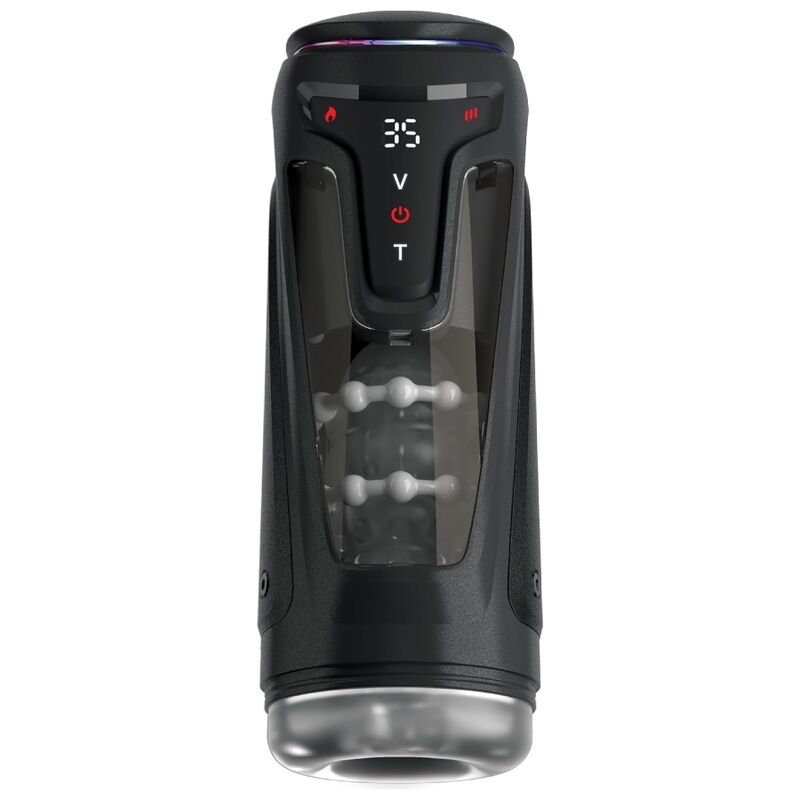 PDX ELITE - MOTO-BATOR PRO THRUSTING STROKER AUTOMATIC VIBRATING AND WARMING MASTURBATOR 26.5 CM