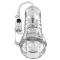 PDX ELITE - VIEWTUBE VAC XXL TRANSPARENT STROKER WITH SUCTION PUMP 27.3 CM